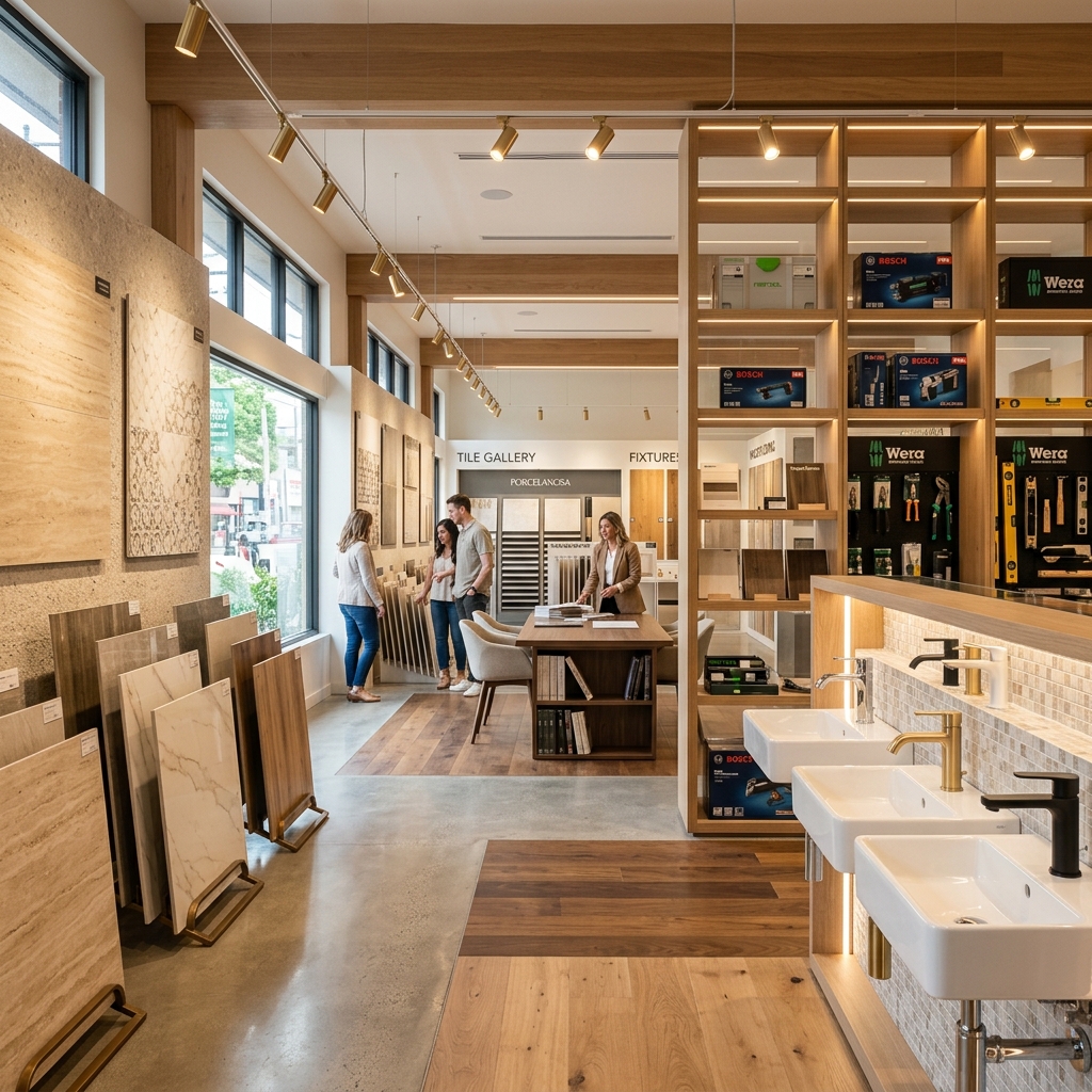 Showroom moderno Framaf